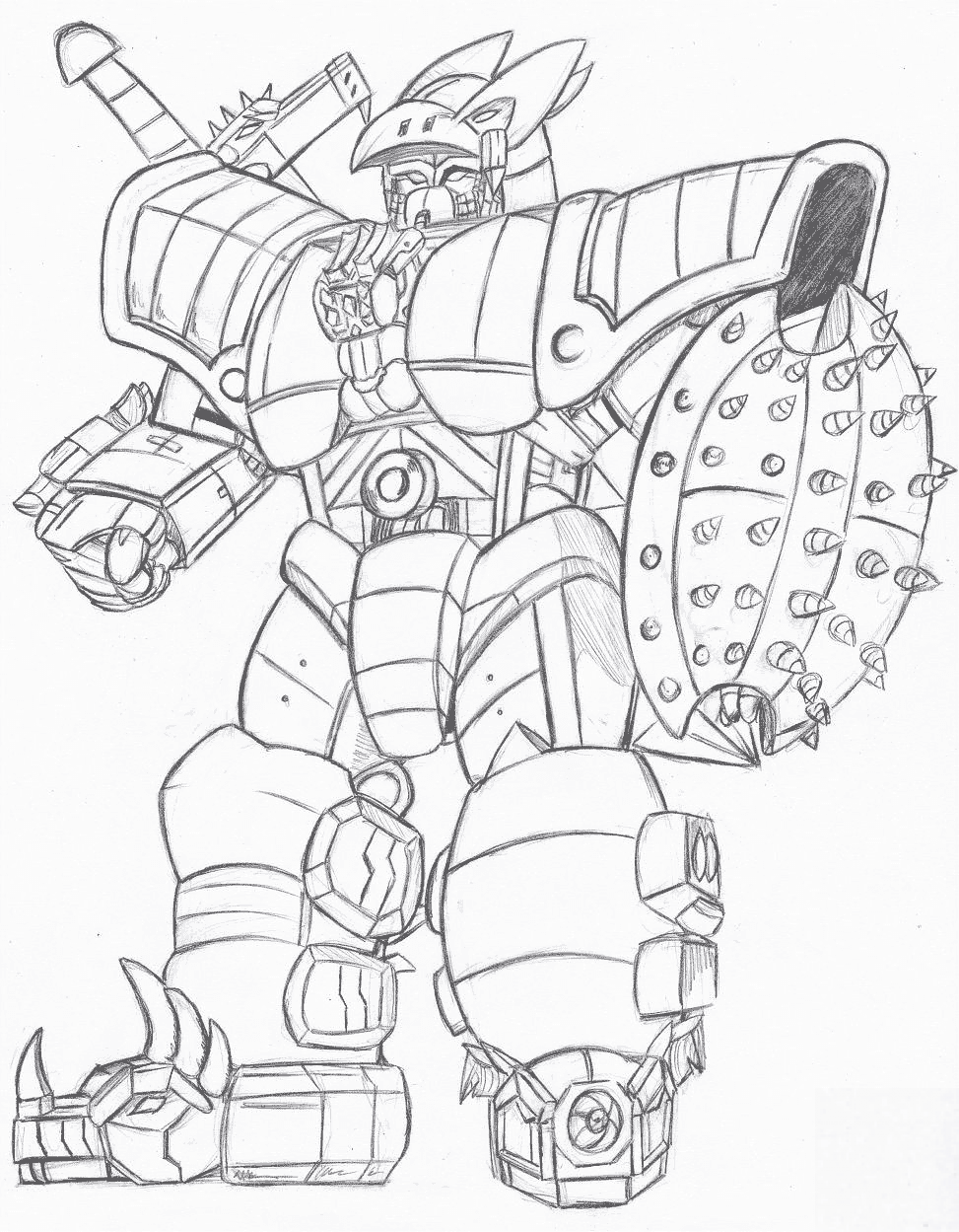 Pr-G Force Mega Zord