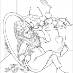 Gnome Eating Cherries