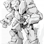 Dungeons and Dragons Stone Elemental