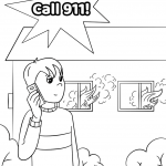 Call 911 in Case of Fire
