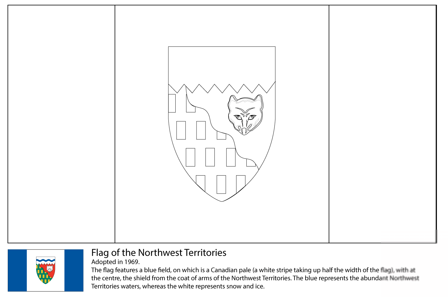Flag of the Northwest Territories