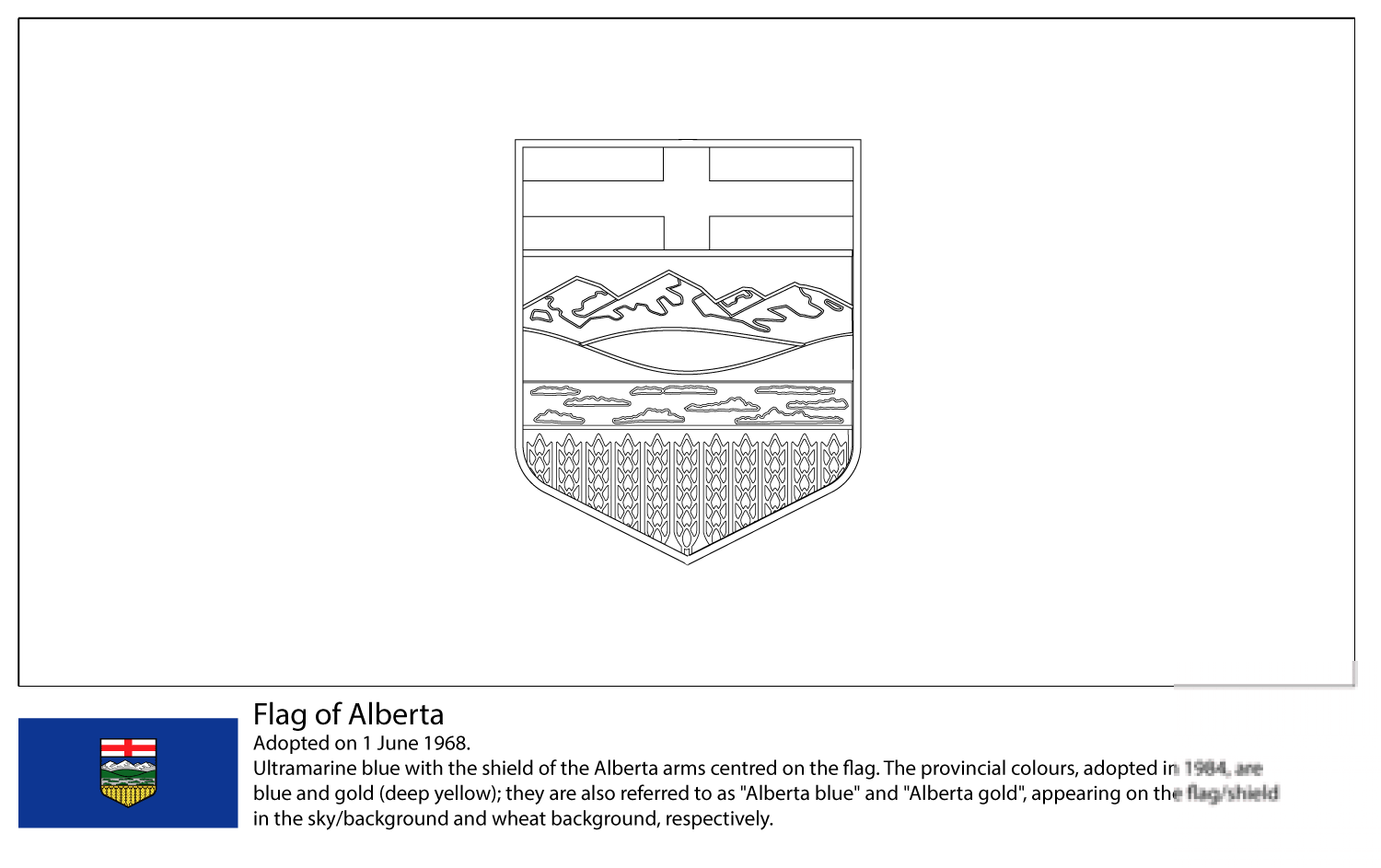 Flag of Alberta