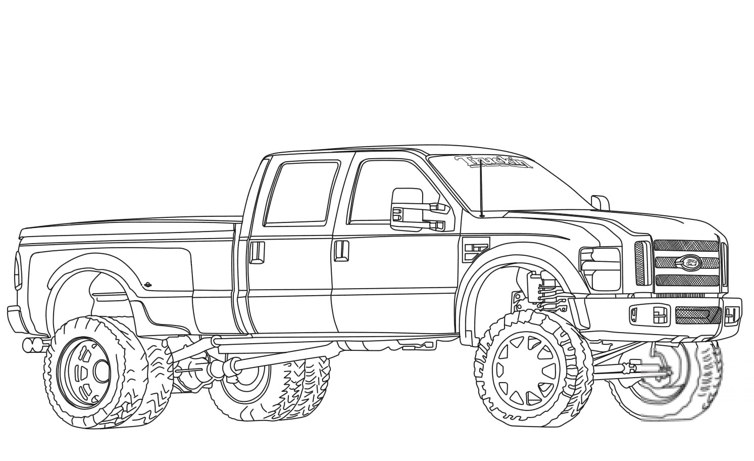 2012 Ford F350 Dually Lifted