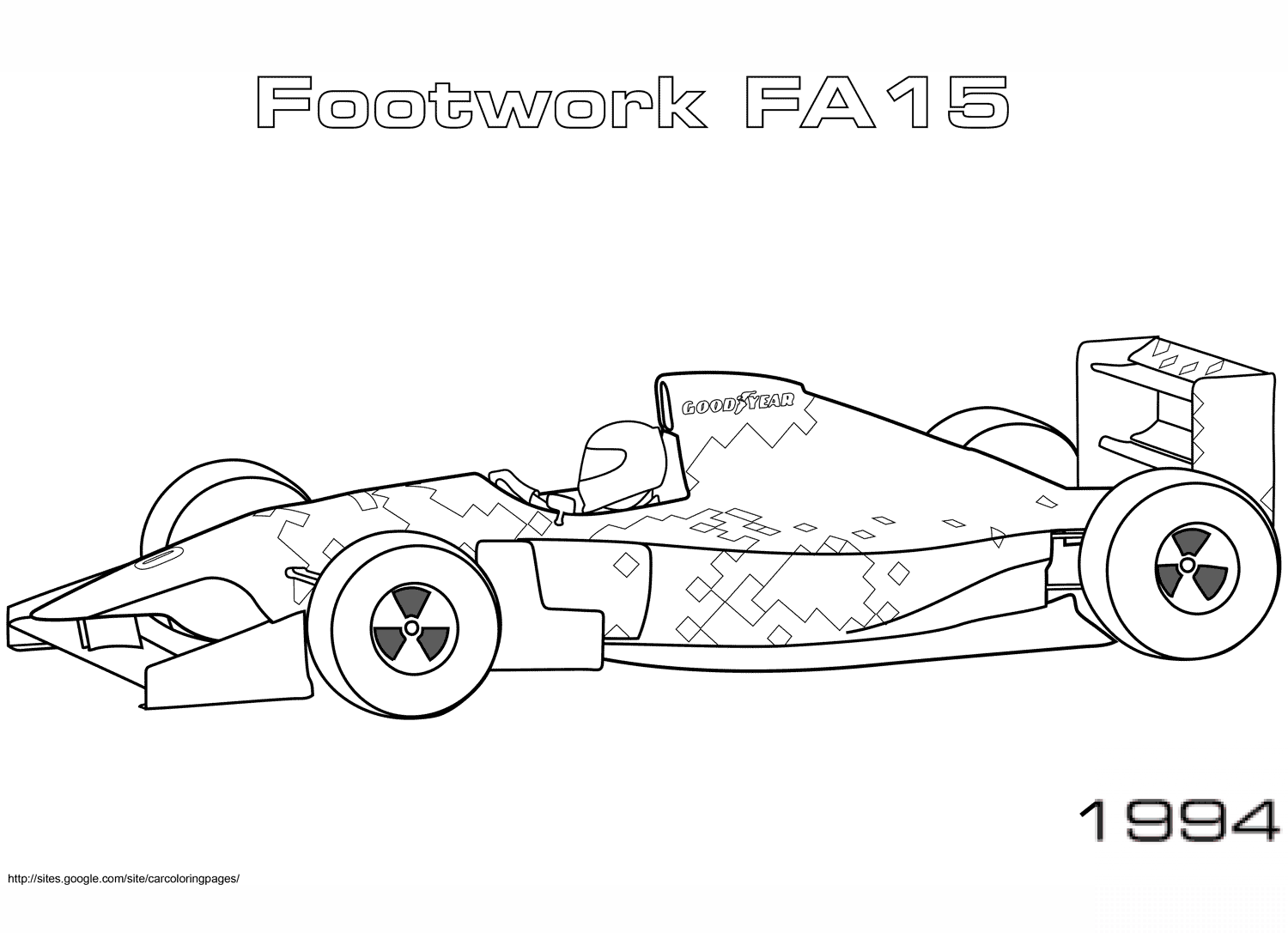 1994 Footwork FA 15