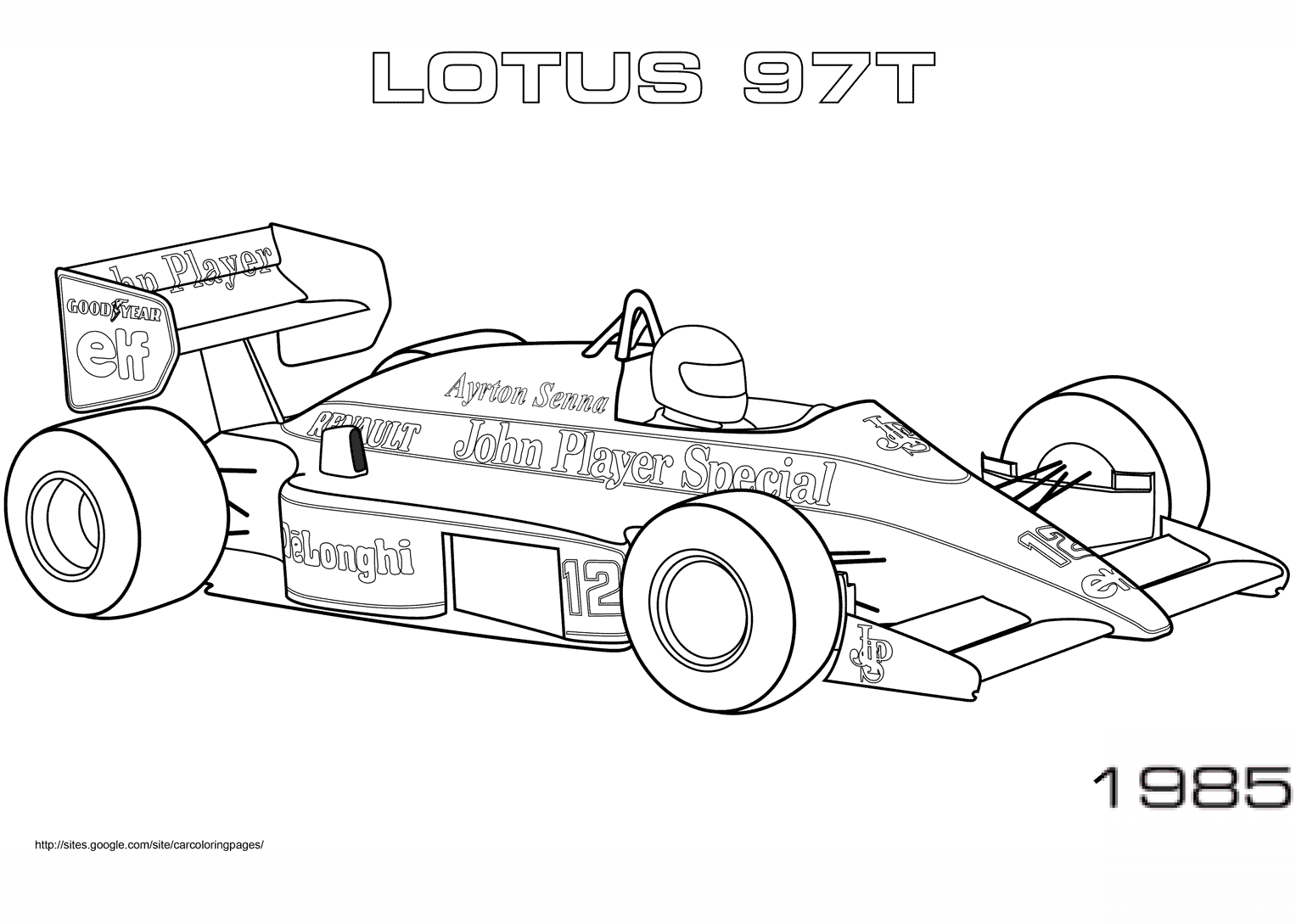 1985 Lotus 97T