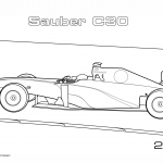 Samochód Formuły 1 Sauber C30