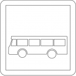"Bus Stop" Sign in France