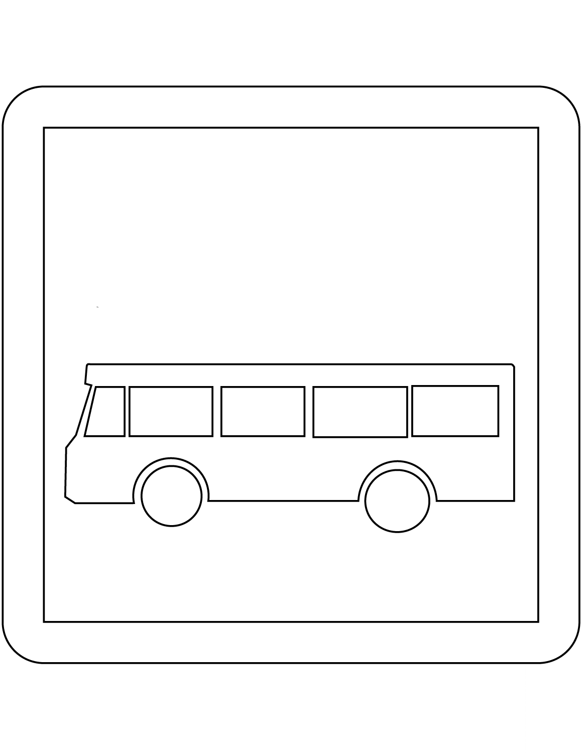 "Bus Stop" Sign in France