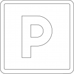 "Parking Place" Sign in France