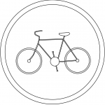 "Bicycles Only" Sign in France