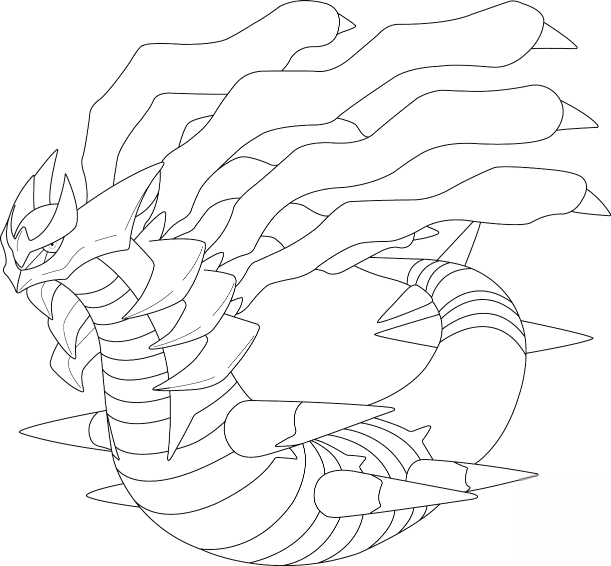 Giratina in Origin Form