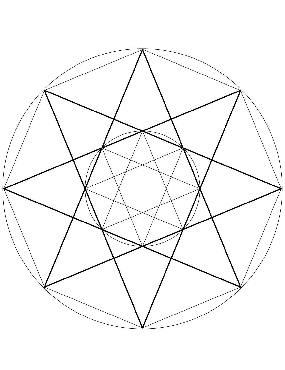 kolorowanka Geometric mandalas