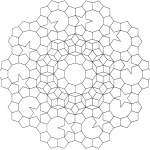 Geometric Mandala with Hexagons