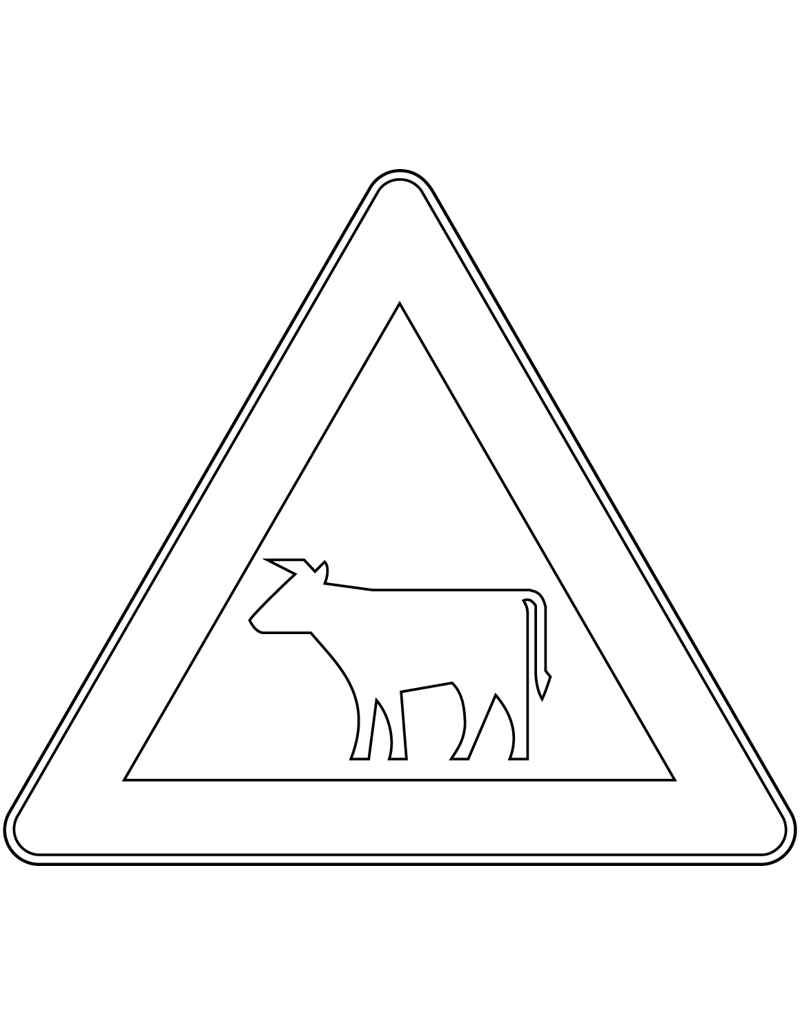 "Cattle" Sign in Germany