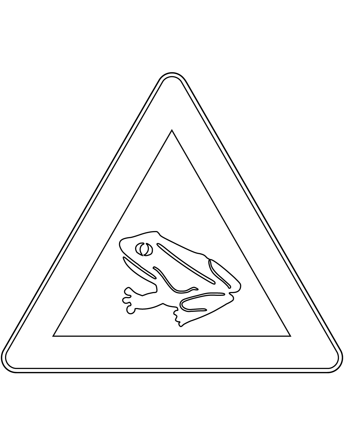 "Amphibians" Sign in Germany