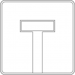 "No Through Road" Sign in Germany