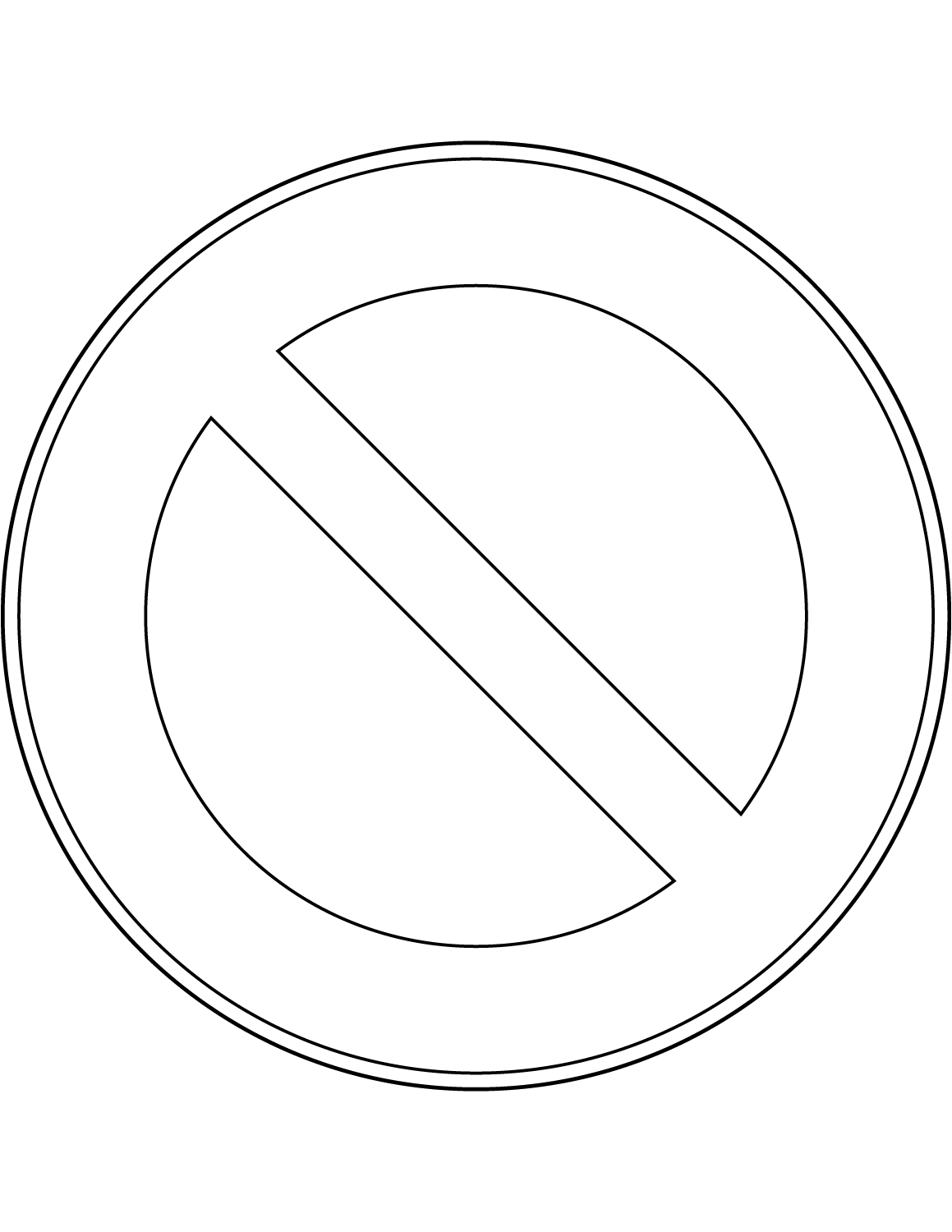 "No Parking" Sign in Germany