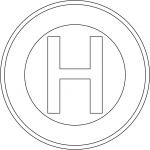 "Bus or tram stop" Sign in Germany