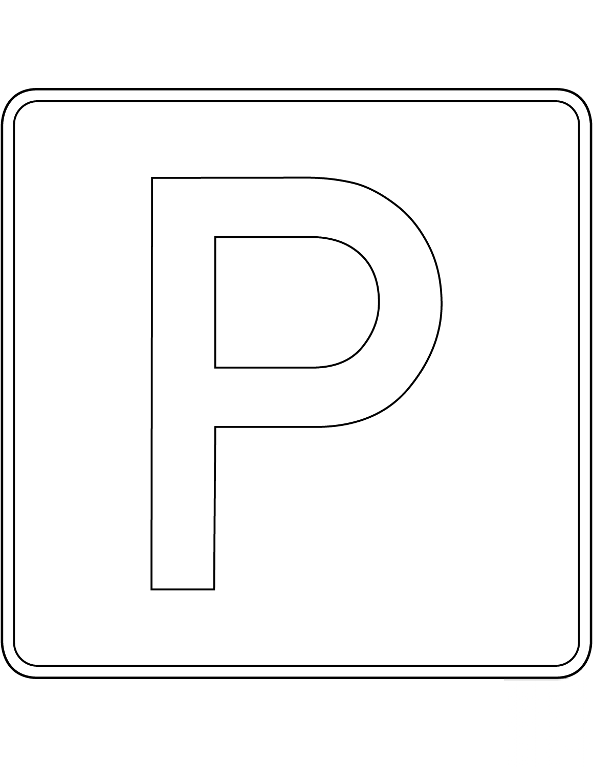 "Parking Place" Sign in Germany