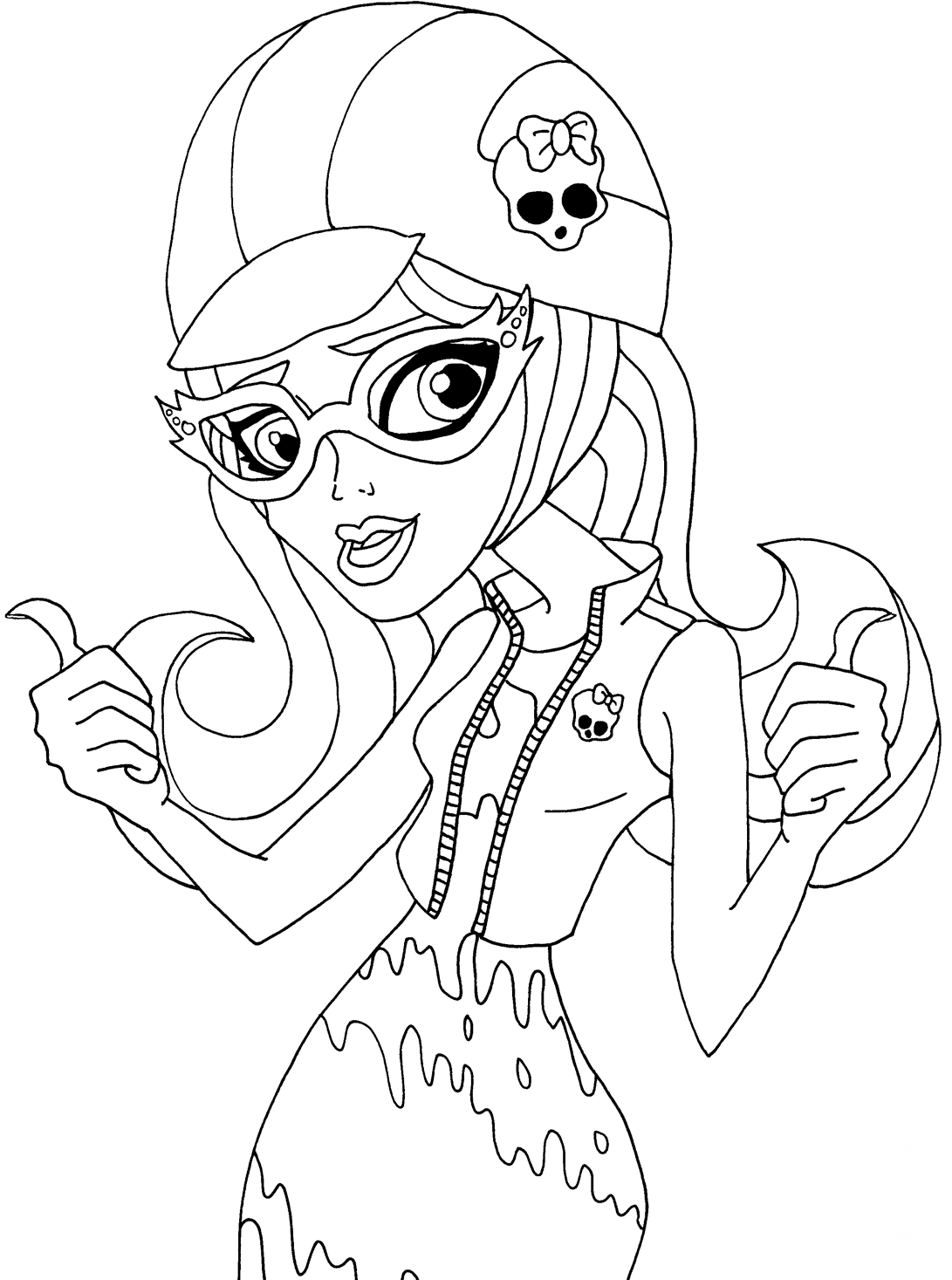 Ghoulia Thumps up