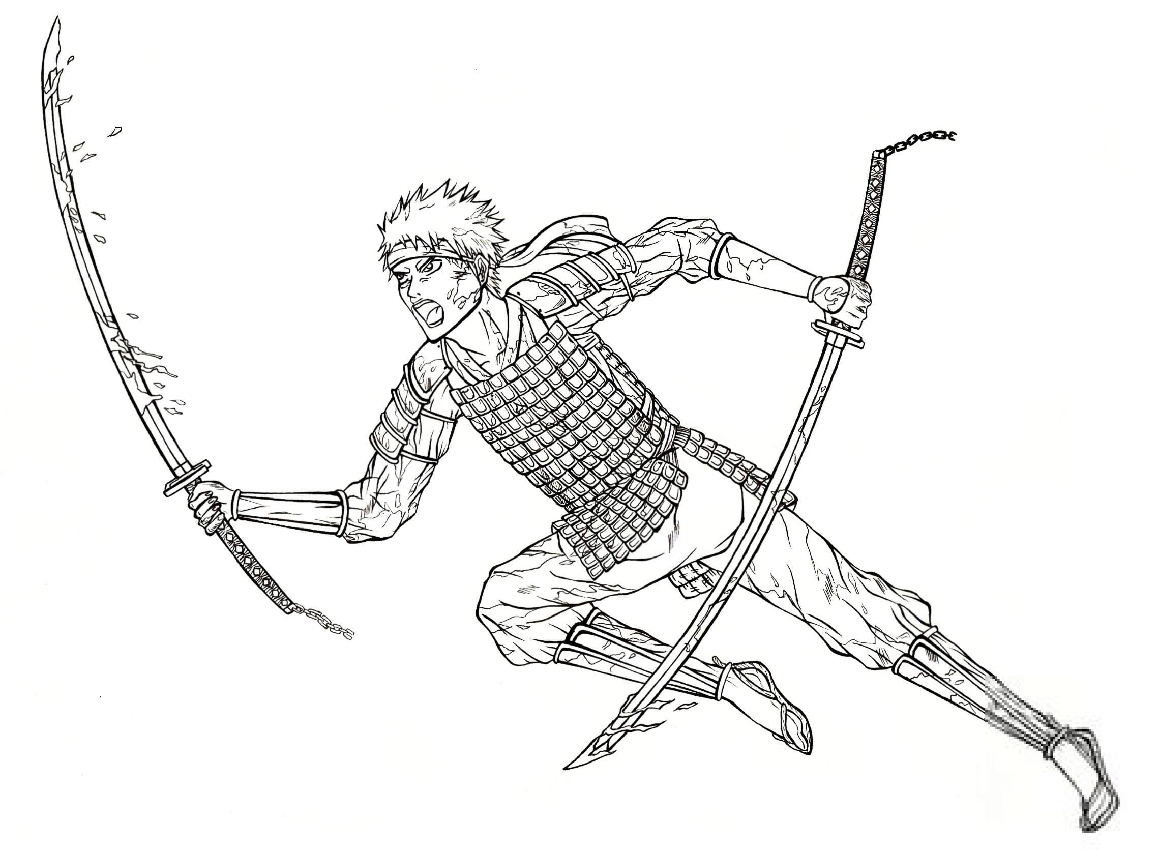 Naruto from Manga Gintama