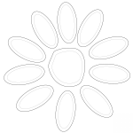 Płatki stokrotki z Girl Scouts