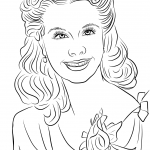 Vivien Leigh as Scarlett O'Hara