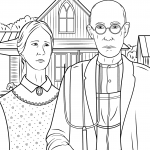 Amerykańscy Goci Granta Wooda