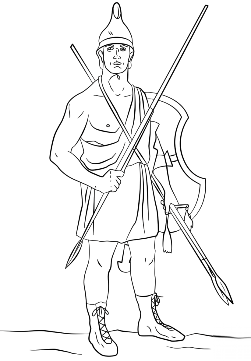 Ancient Greek Soldier - Agrianian...