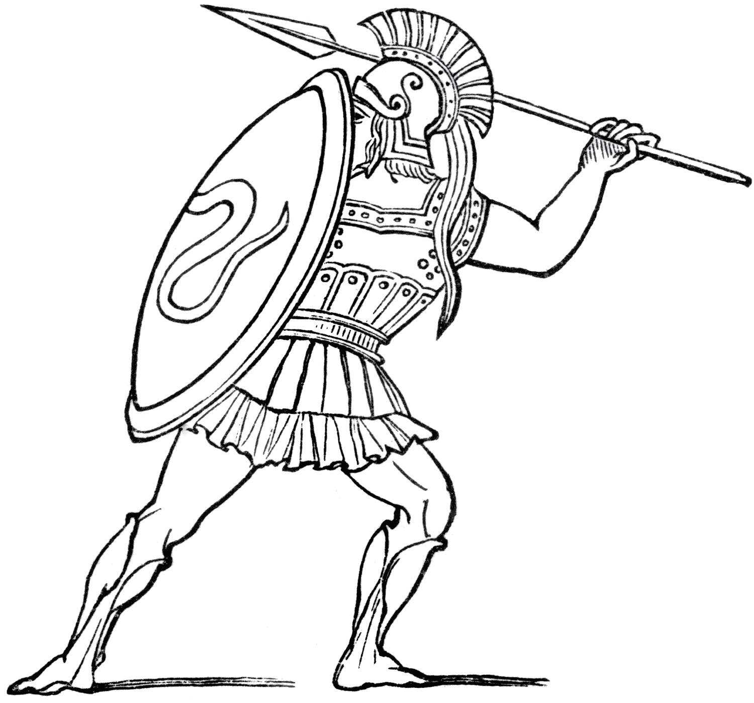 Ancient Greek Soldier