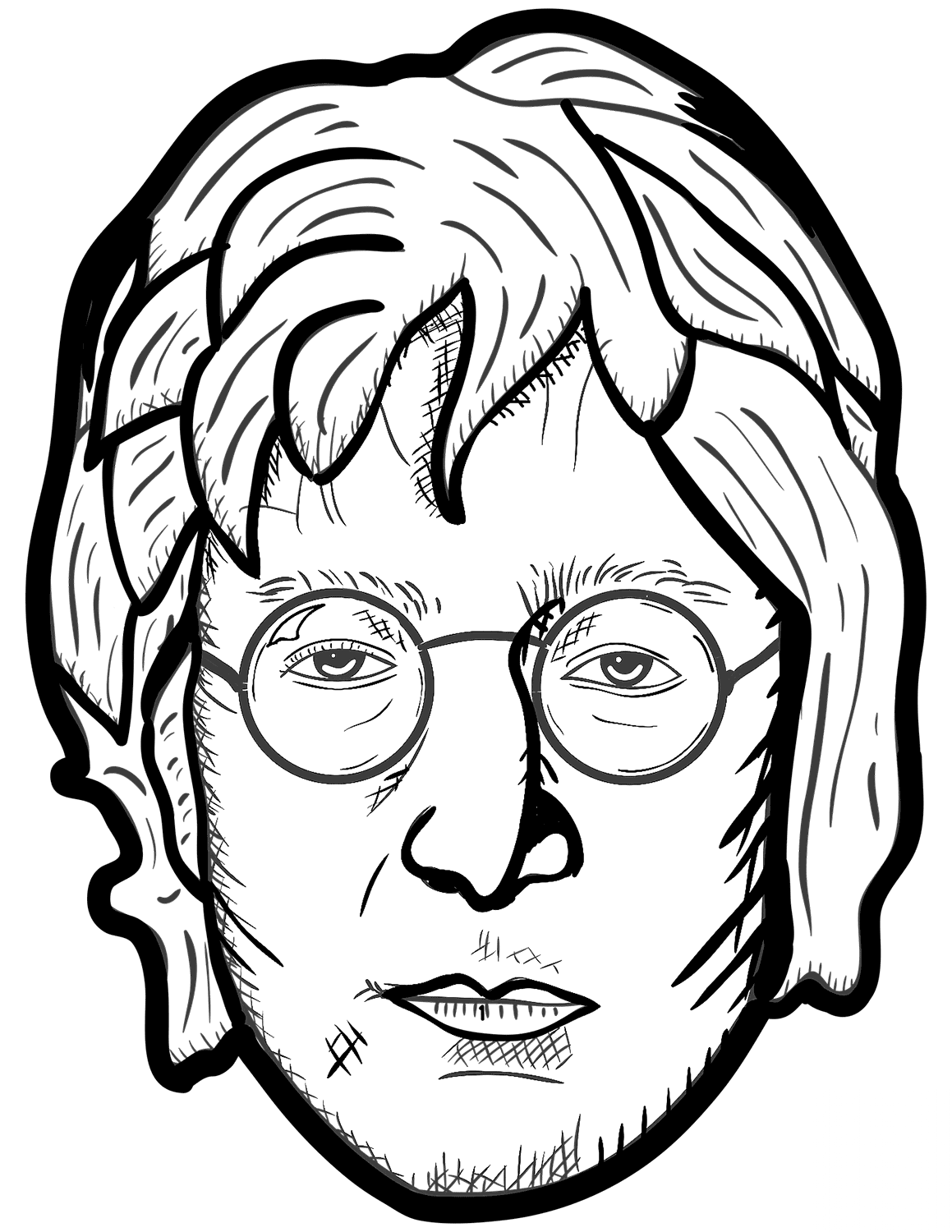 John Lennon portrait