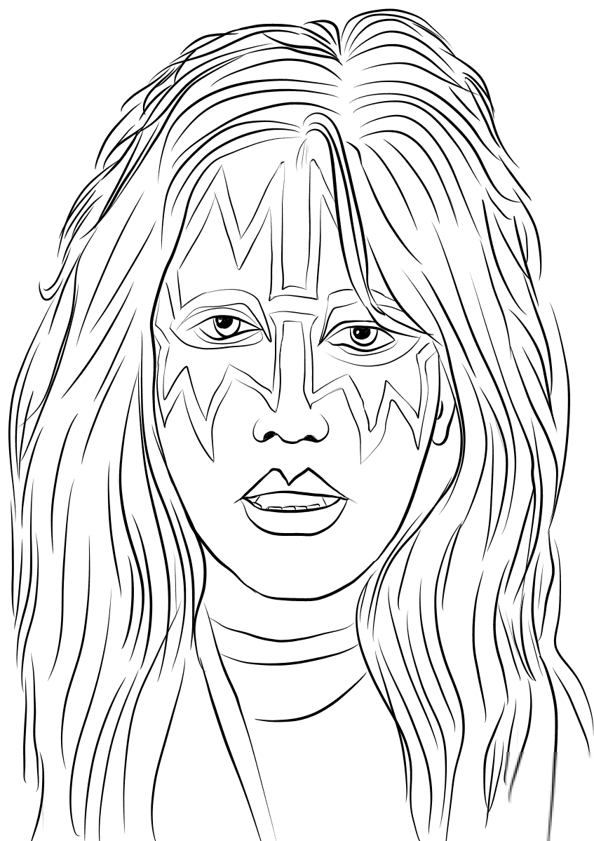 Ace Frehley from Kiss Band