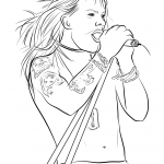 Axl Rose from Guns N' Roses