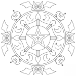 Halloween Mandala