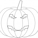 Straszna świecąca dynia