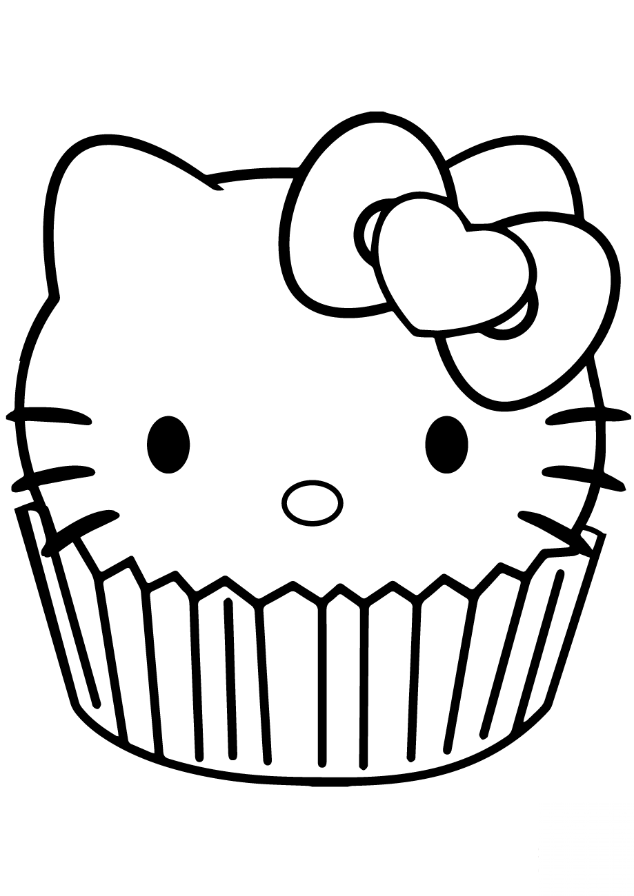 Hello Kitty Cupcake