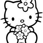 Hello Kitty with Flowers