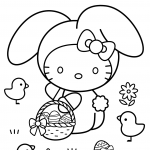 Hello Kitty Happy Easter