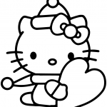 Hello Kitty with Valentine's Day Heart