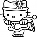 Hello Kitty Skating