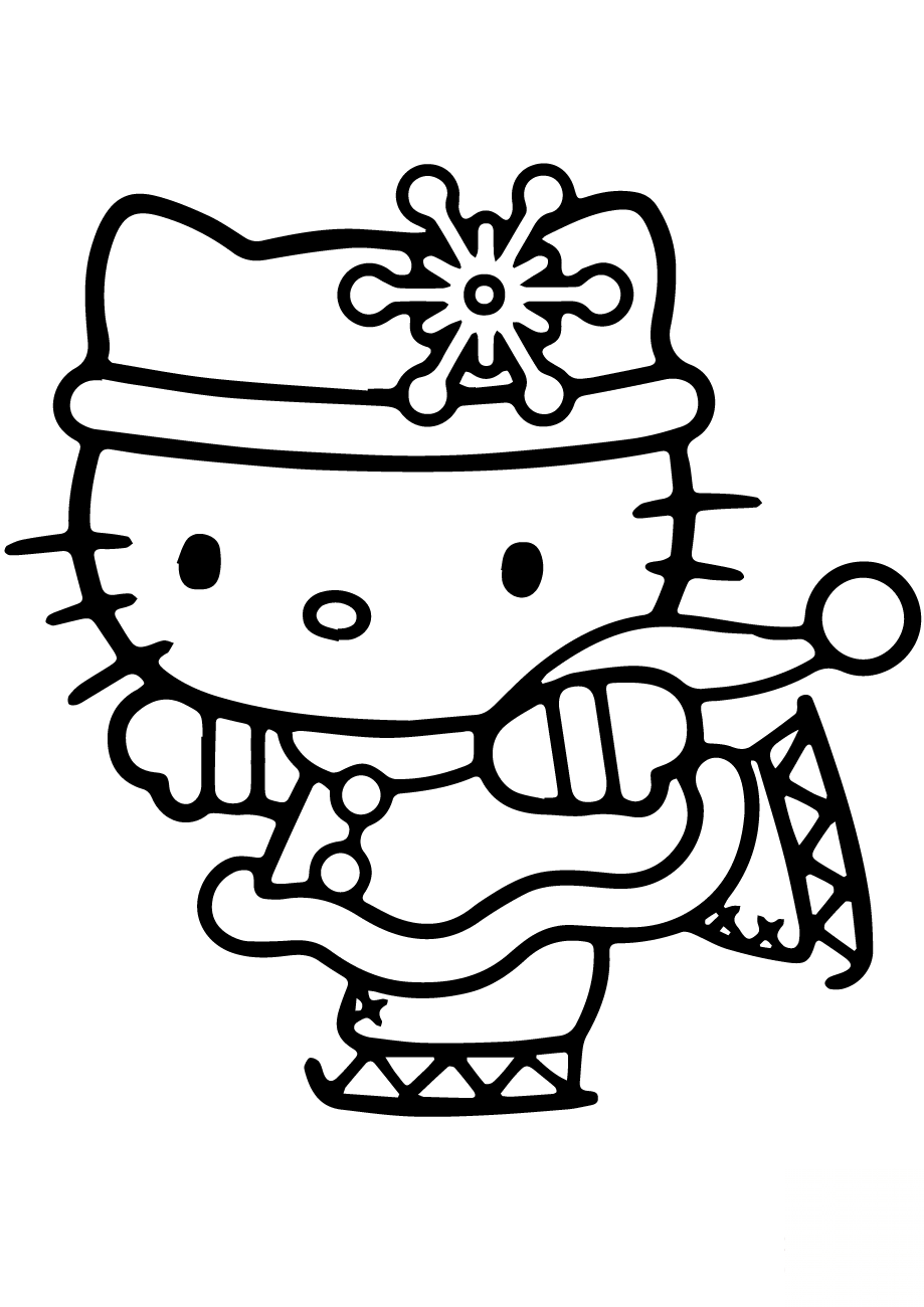 Hello Kitty Skating