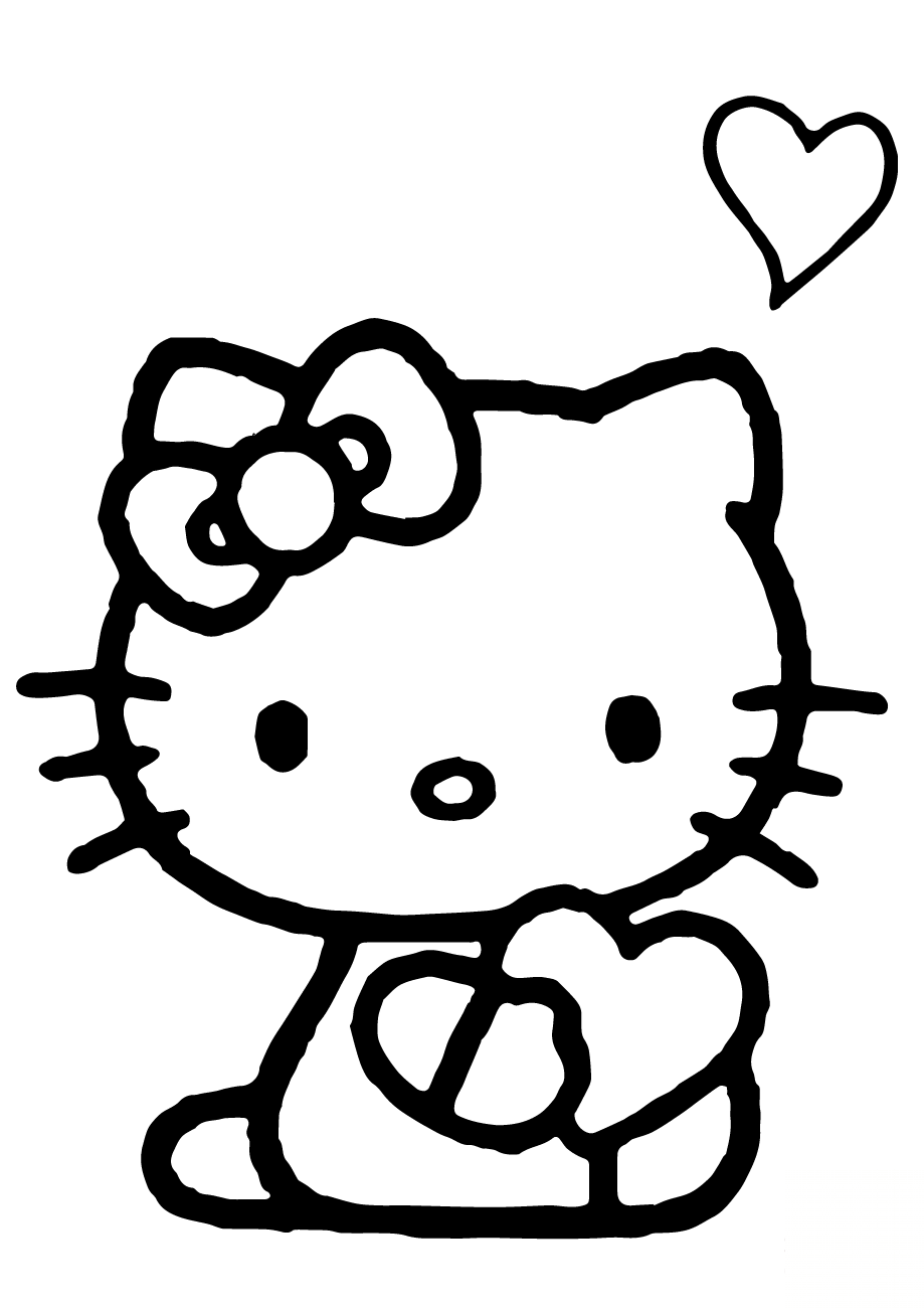 Hello Kitty with a Heart