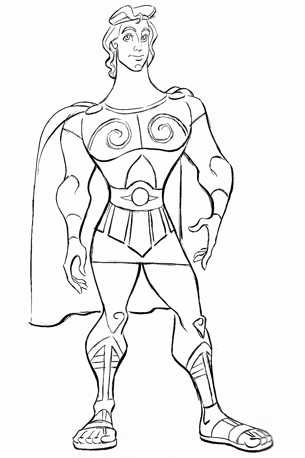 Herkules z bajki Walta Dineya