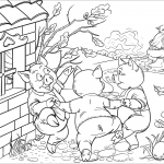 Happy Three Little Pigs Dancing