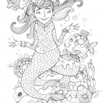 Mermaid is Talking with a Fish