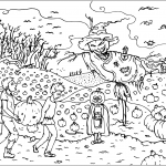 Halloween Scarecrow Jack-o'-Lantern...