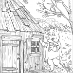 Patty Pig Builds a Wood House