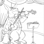 Donkey Playing Violin