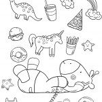 Baby Giraffe is Talking on the Phone