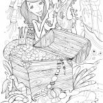 Sea Horse and Princess Mermaid...